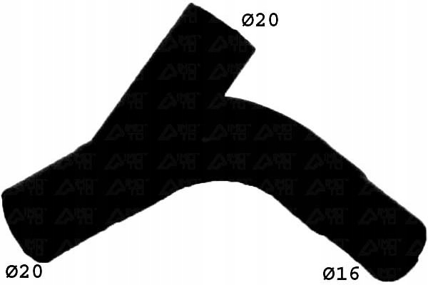 фото №2, Шланг радіатора renault clio kangoo i ii laguna