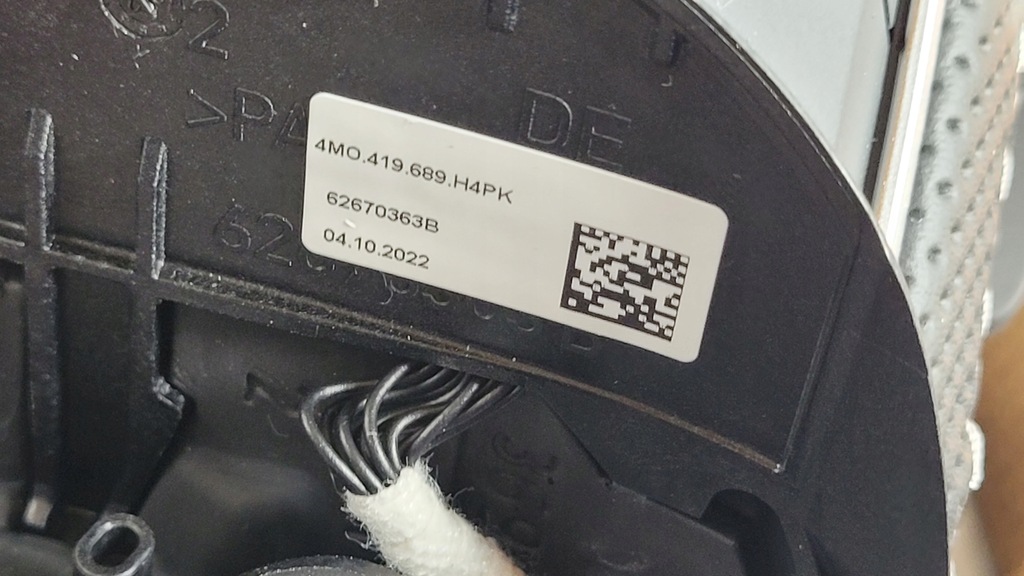 фото №9, Воздуховод audi sq8 sq7 4m0 q7 q8 лепестки переключения срезанная fabrycznie nowa !!! oryg.