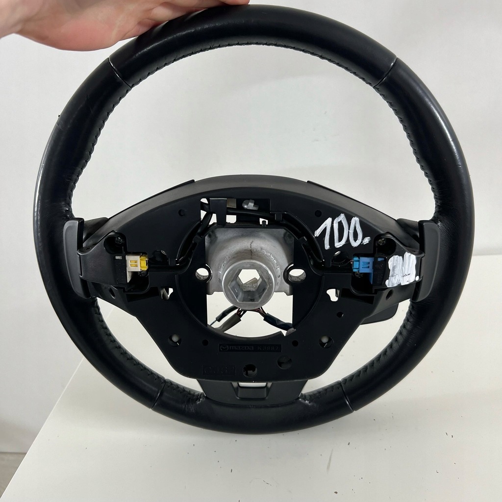 фото №8, Mazda 6 gj lift повітропровід шкіра пелюстки перемикання мультифункція k3887