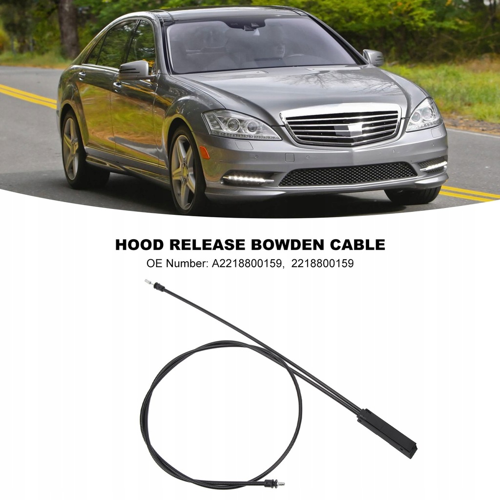 фото №16, Трос дріт трос капот двигуна запасна 2218800159