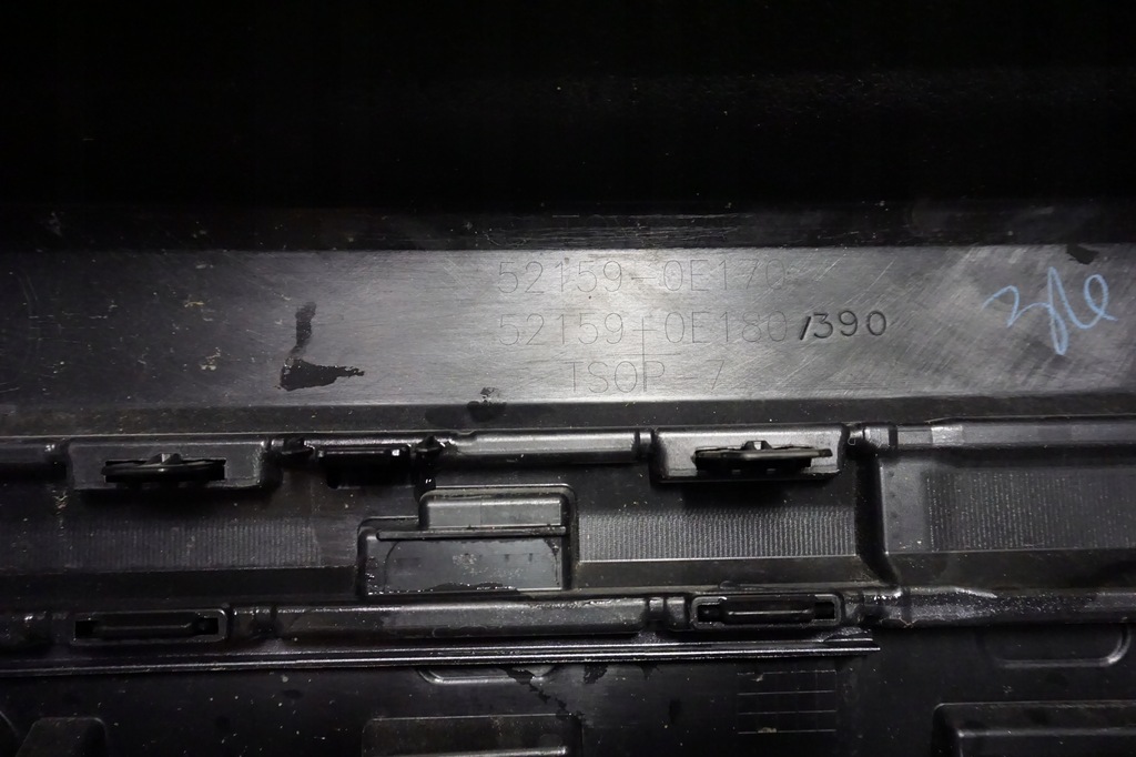 фото №12, Toyota highlander 2020 - 2023 бампер задняя задний накладка usa