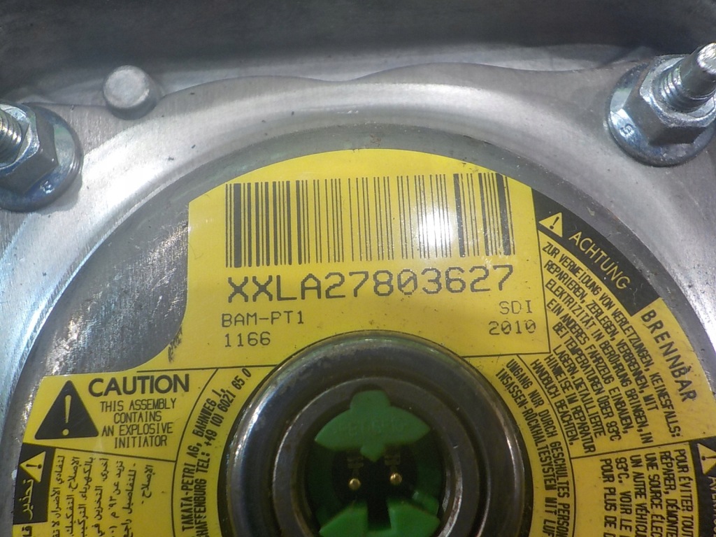 Mercedes sprinter ii 2.1 cdi 10r подушка безопасности подушка водителя a9068601302 с Разборки