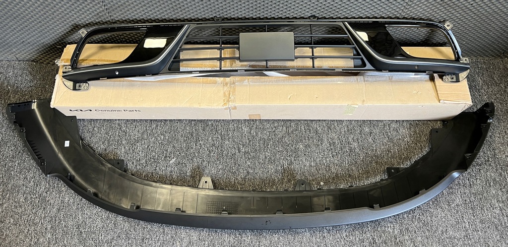 фото №7, Kia niro решітка w бампер передній + dół бампера nowa 86561-g5100