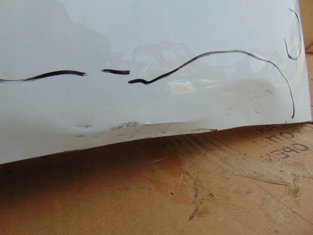 фото №13, Крыло левый перед fiat doblo ii opel combo d 2010- белый