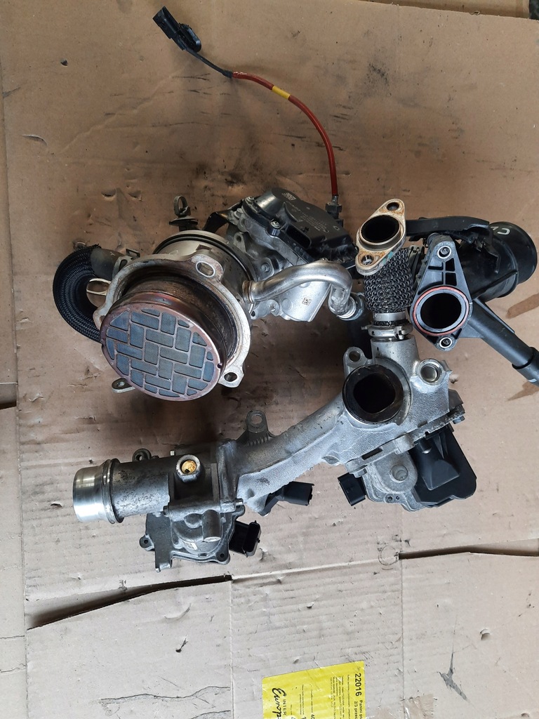 фото №12, Clio v 1.5bdci дроссельная заслонка egr датчик давления шланг радиатор выхлопных газов