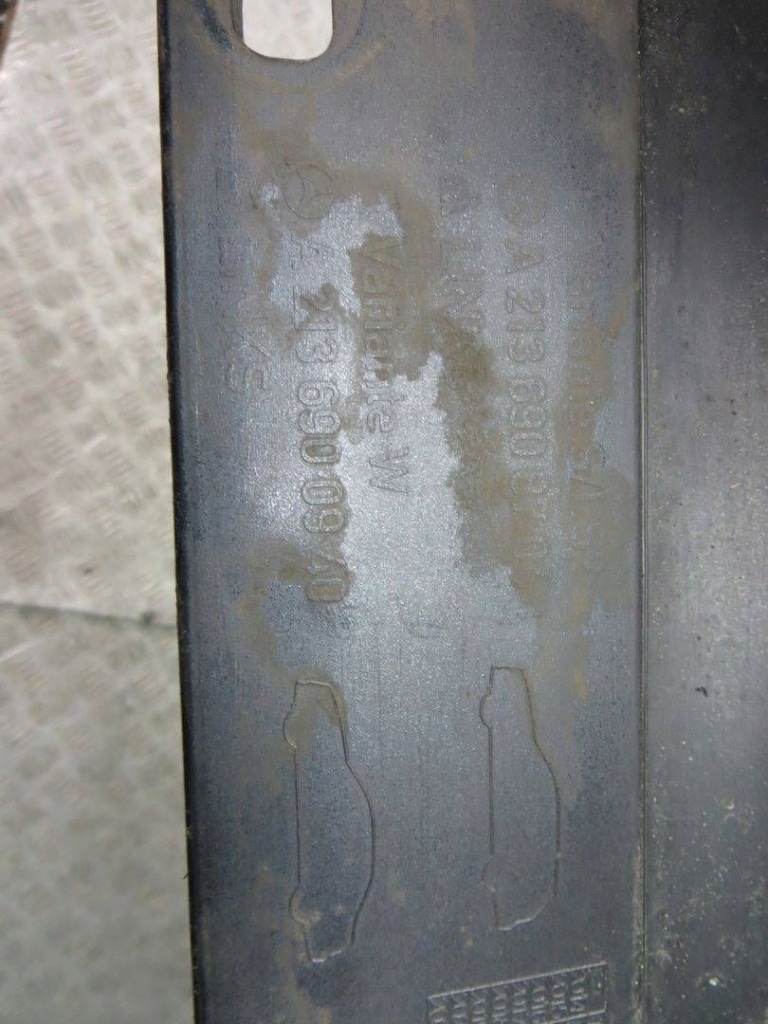 Mercedes w213 s213 молдинг поріг ліва 197 a2136908704 16- Ціна