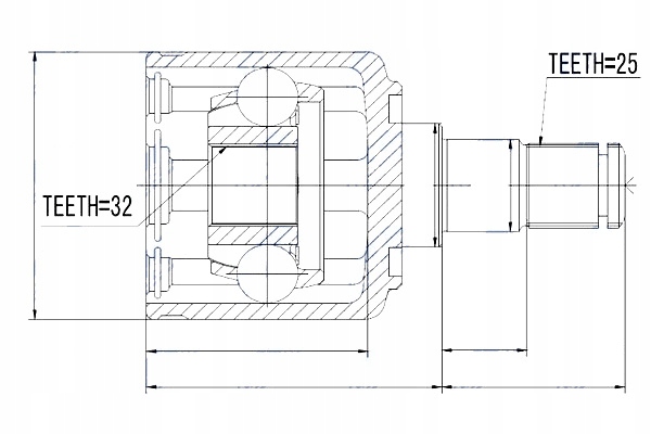 фото №4, Nty шарнир внутренний land rover freelander 1996-2001