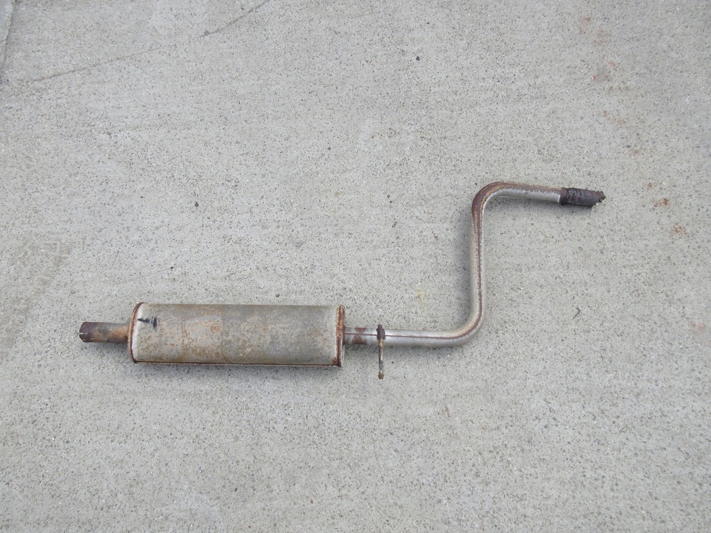 фото №1, Fiat siena 1.2 1.4 труба гаситель выхлоп средний