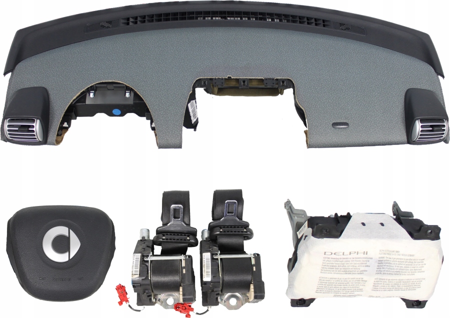 фото №1, Панель приладів консоль подушка безпеки ремені smart fortwo