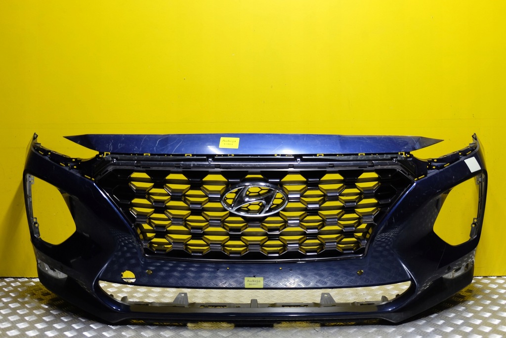 фото №1, Hyundai santa fe 2018 2019- бампер перед решётка радиатора