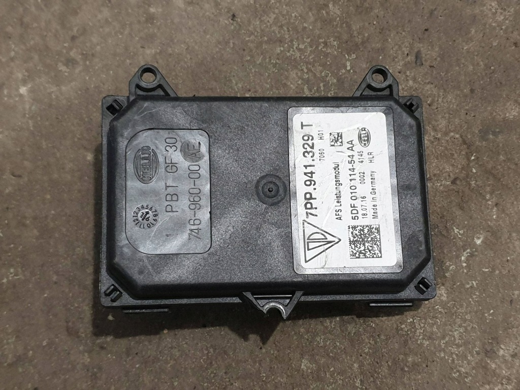 фото №1, Porsche macan 13- модуль поворота cayenne 911