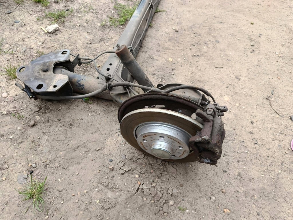 фото №2, Балка задняя oś задняя подвеска mercedes citan w415 renault kangoo ii i