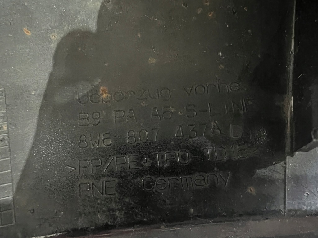 фото №16, Бампер передний перед audi a5 s5 b9 lift ii 2 8w 8w6 s-line sline