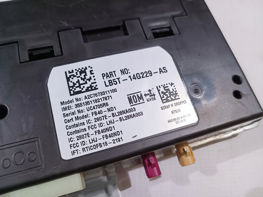 фото №5, Модуль распознавание mowy telematic ford explorer 2020-