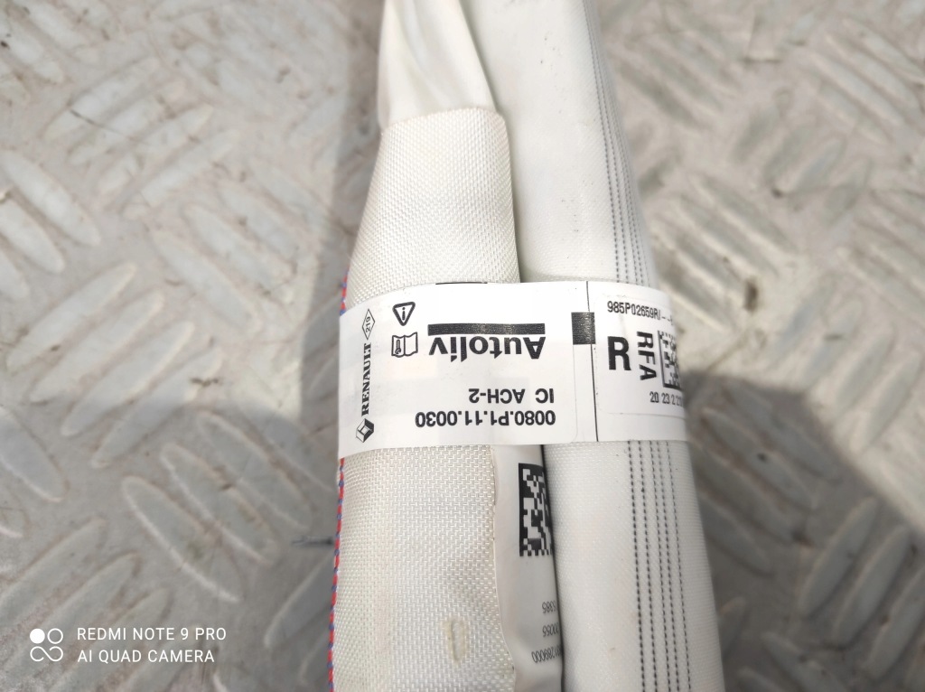 фото №11, Шторка безопасности воздушная правая renault grand scenic iv 2020 rok 7 человек 985p02659r