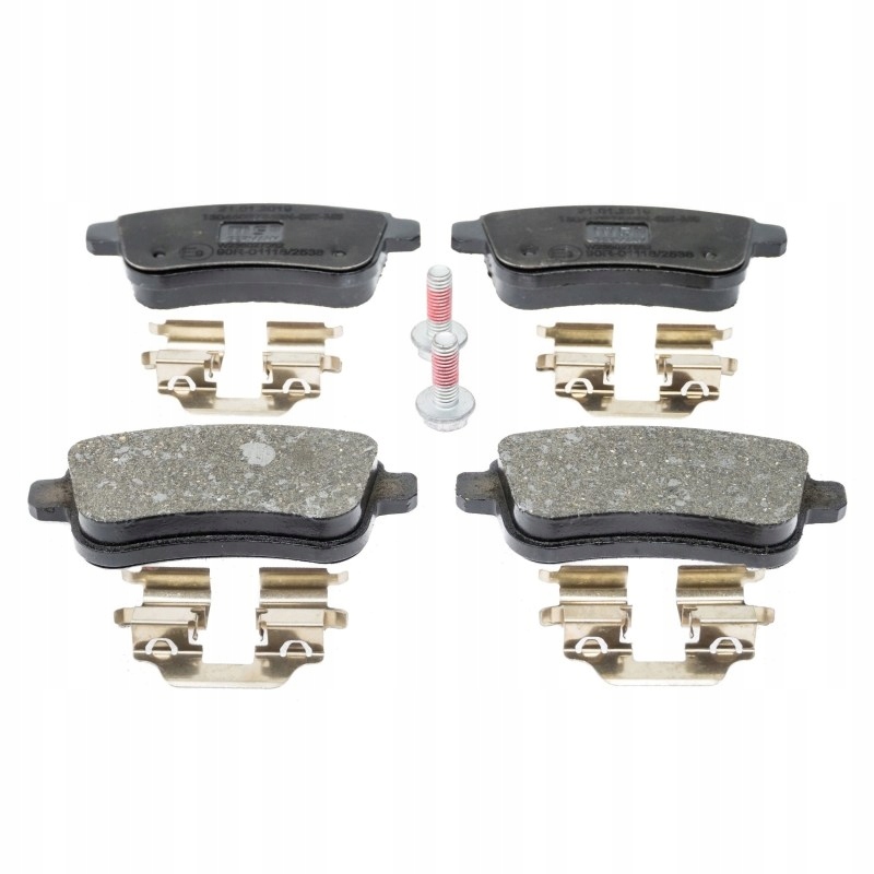 фото №1, Тормозные колодки тормозные задняя renault fluence megane iii