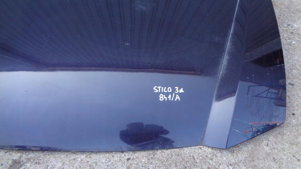фото №8, Капот fiat stilo 2001-2007r. fioletowa kod 841/a