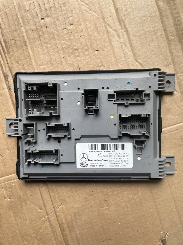 фото №1, Модуль комфорта коробка mercedes w213 5 dk014334-13