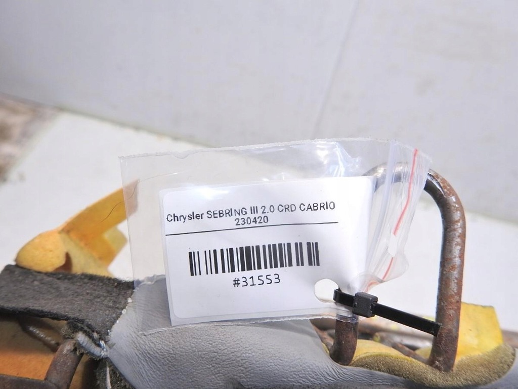 фото №7, Спинка сиденье задняя chrysler sebring iii cabrio