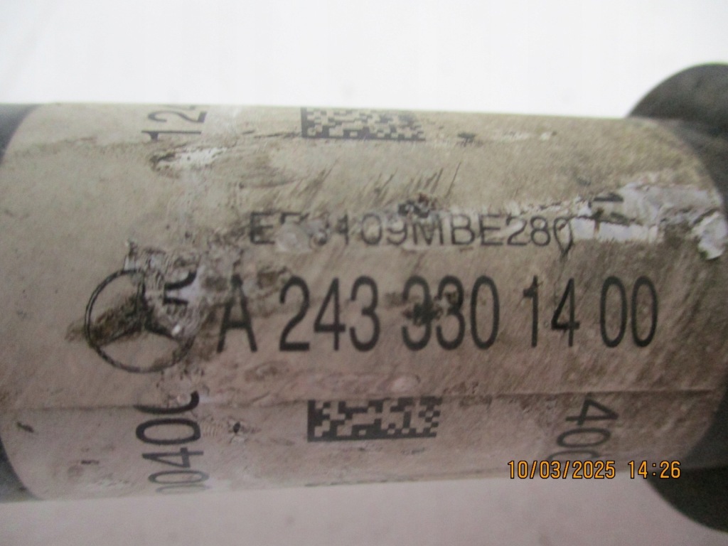 фото №4, Приводной вал перед mercedes eqa левая a2433301400