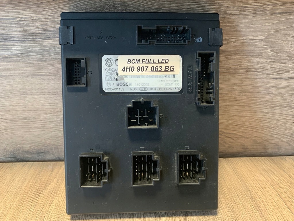 фото №6, Audi a6 a7 c7 a8 d4 модуль блок управління бортовою мережею bcm 4h0907063bg