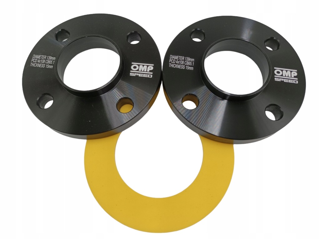 Omp 15mm 4x108 65.1 дистанционные проставки к alufelg с Разборки