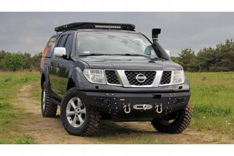 фото №14, Бампер передній сталевий nissan navara d40 / pathfinder r51 05-10 more 4x4