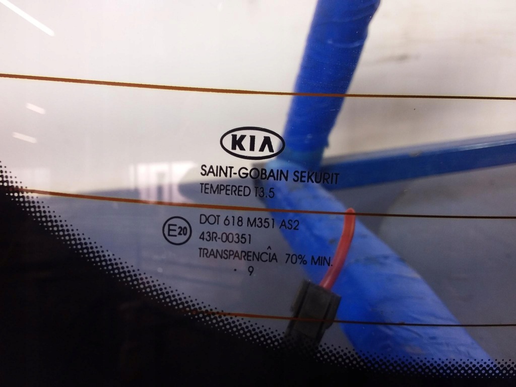 фото №4, Kia ceed i hb скло кришки багажника задня 09r