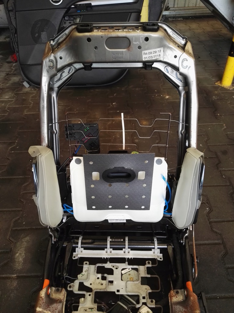 фото №3, Каркас сидіння лівий перед передній discovery v