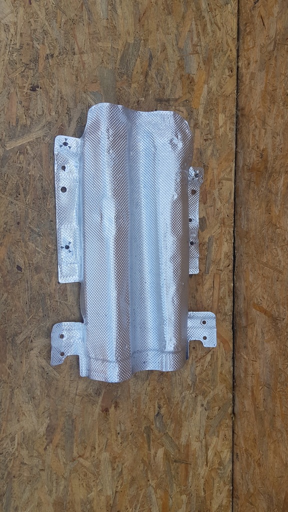 фото №1, Защита тепловая алюминиевая alfa romeo giulia 2.9