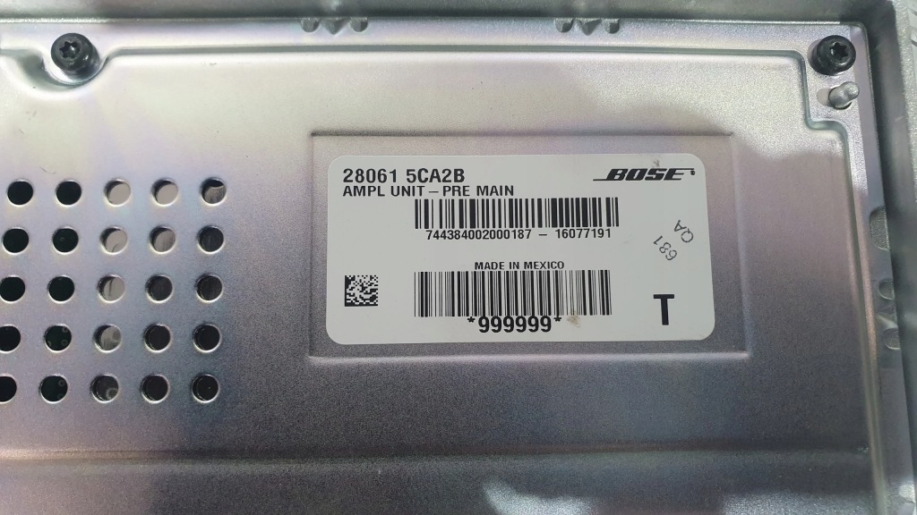 фото №2, Підсилювач bose infiniti q60 16-