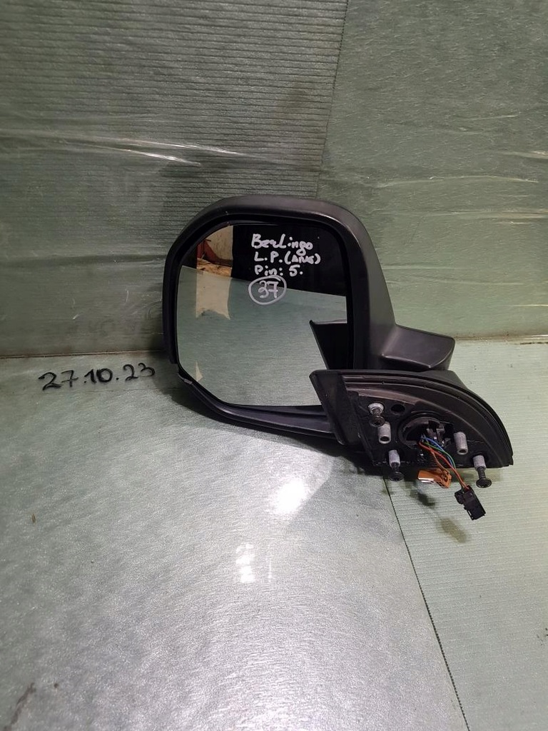 фото №1, Зеркало левая 5pin citroen berlingo iii