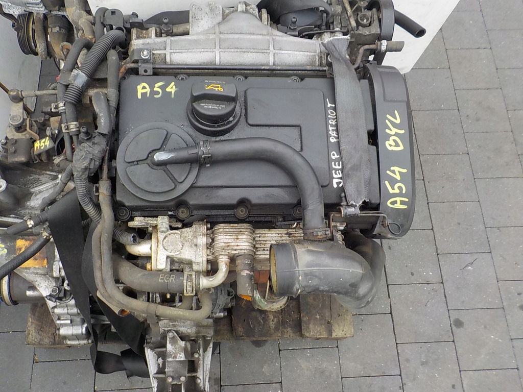 фото №7, Jeep patriot 08r 2.0 crd tdi 140km двигатель byl kompletny