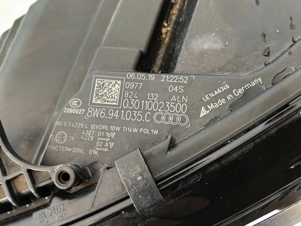 фото №12, Audi rs5 8w6 - лампа full led matrix левая polecam