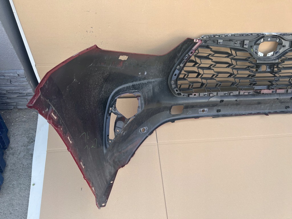 фото №10, Toyota highlander iv 4 бампер передній перед 2020-