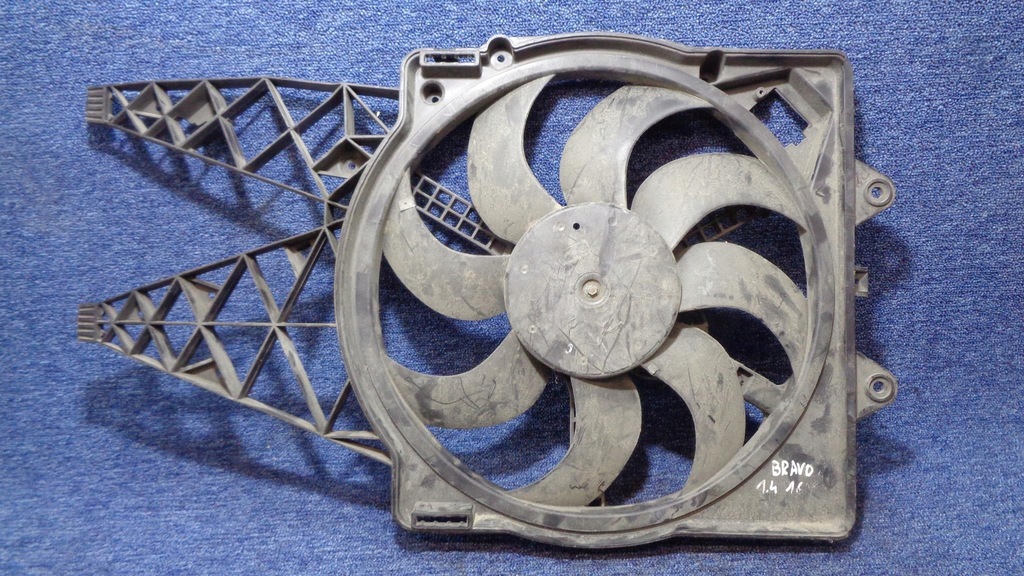 фото №1, Вентилятор вентилятор корпус fiat bravo 2 ii 1.4 16v
