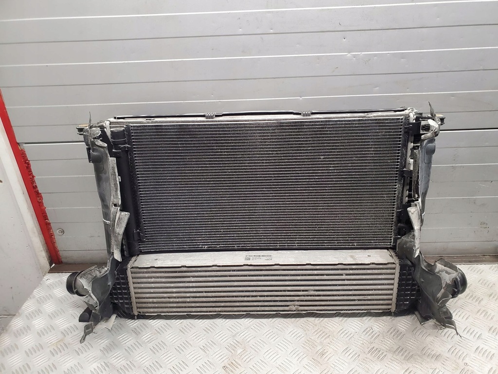 фото №12, Audi a4 s4 b9 8w 8w0959455t комплект радіатор wody