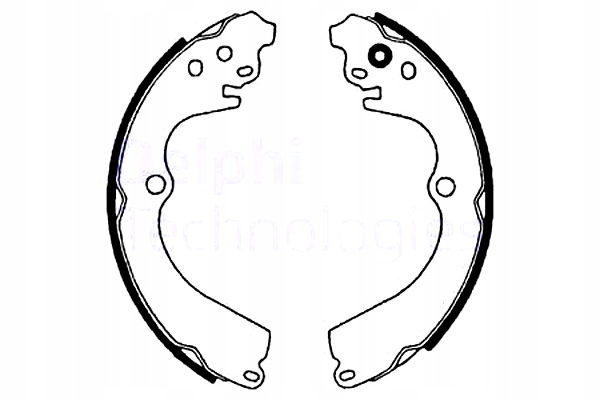 фото №2, Гальмівні колодки гальмівні набір задня hyundai santamo mitsubishi eclipse