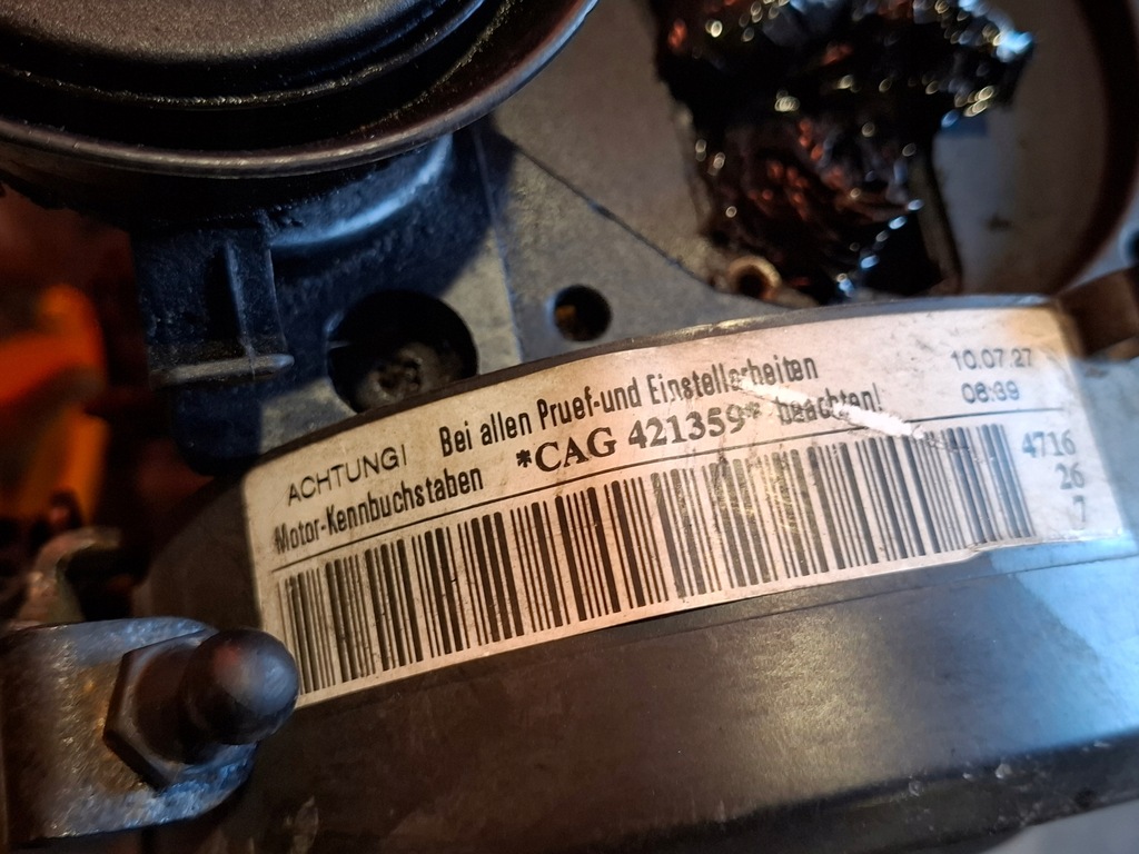 фото №9, Двигун audi a4 b8 8k0 seat exeo 2.0 tdi cag