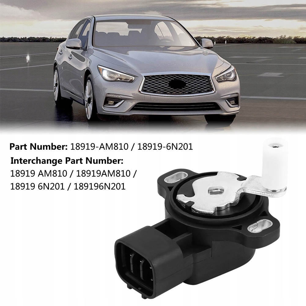 18919-am810 датчик положення дросель педалі Ціна