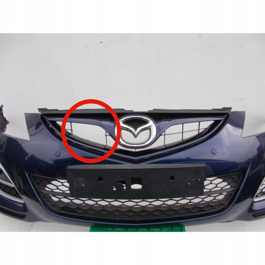 фото №6, Mazda 6 gh lift 2010 - 2012 бампер передний перед омыватель pdc ксенон