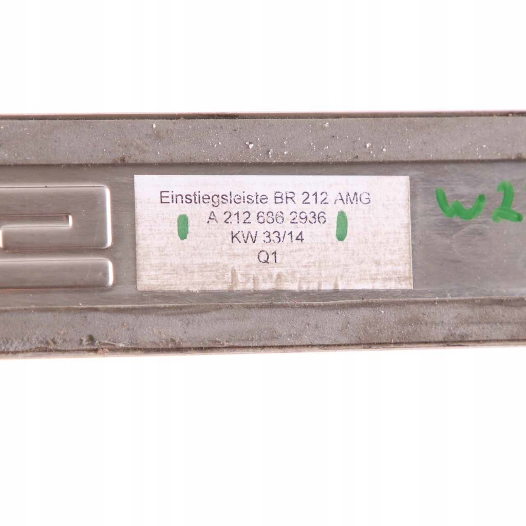 фото №11, Mercedes w212 amg молдинг накладка порог дверь перед набор a2126862936