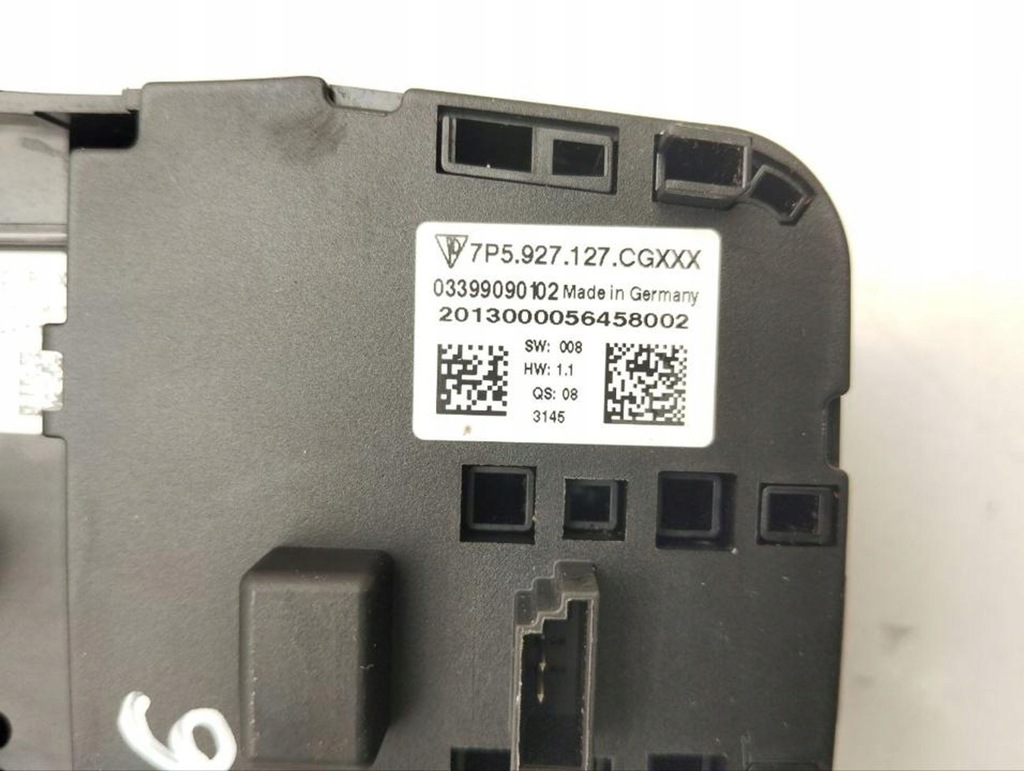 фото №8, Porsche cayenne 92a 2013 панелі керування, перемикачі