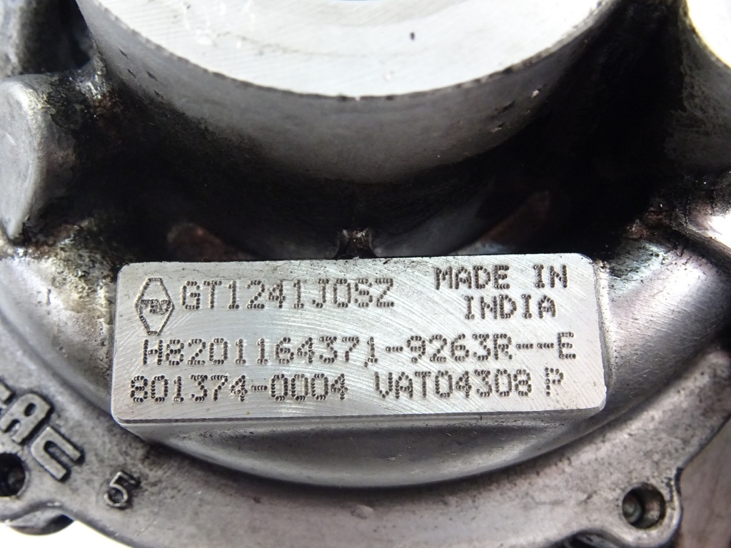 фото №7, Nissan micra k14 1.5 dci турбонагнетатель турбина 144119263r h8201164371