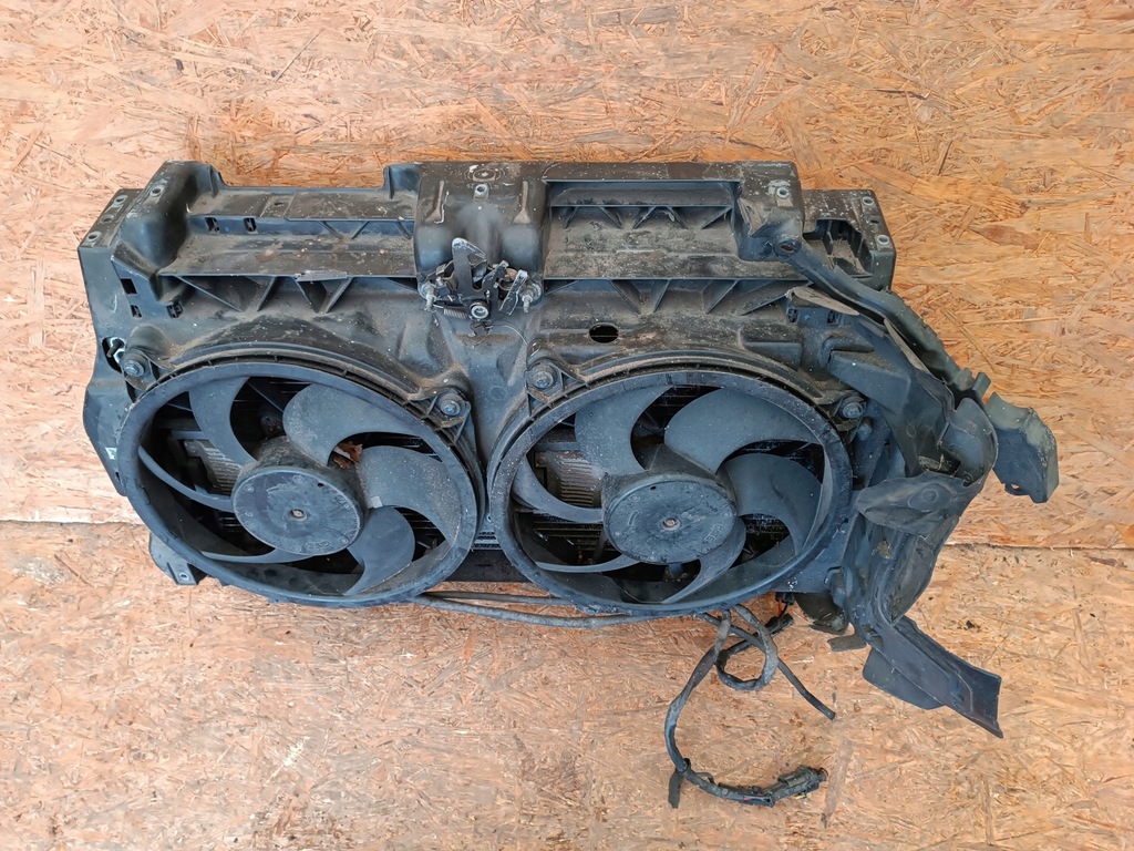 фото №9, Комплект радиатор вентиляторы pas передний citroen c6 i 05- 2.7hdi 9652189180