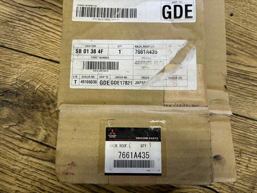 фото №9, Рейлінги дахові mitsubishi outlander 2022- 7661a435 7661a436