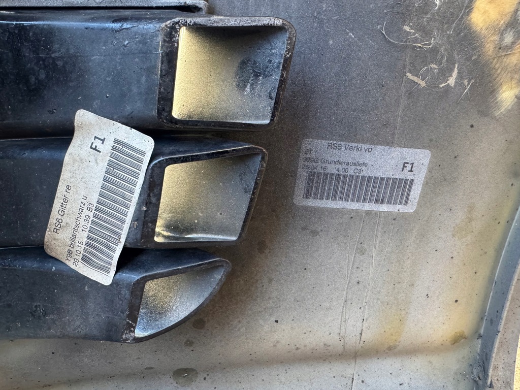 фото №7, Audi a6 c6 rs6 2009 бампер передній оригінал комплект