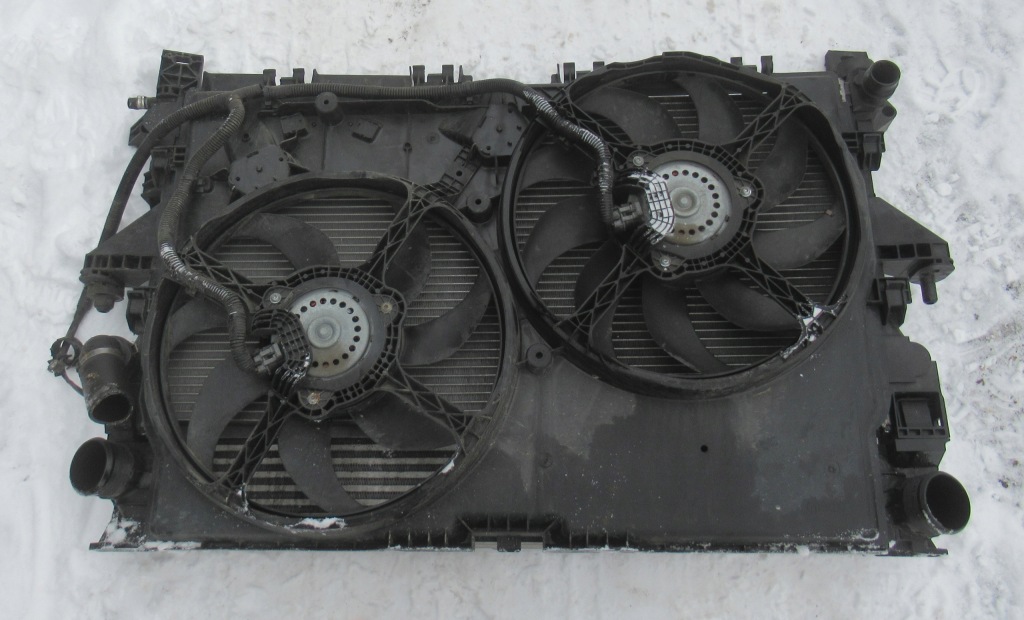 фото №1, Ducato boxer jumper 2.3 m-jet 18r набор радиатор вентиляторы комплект