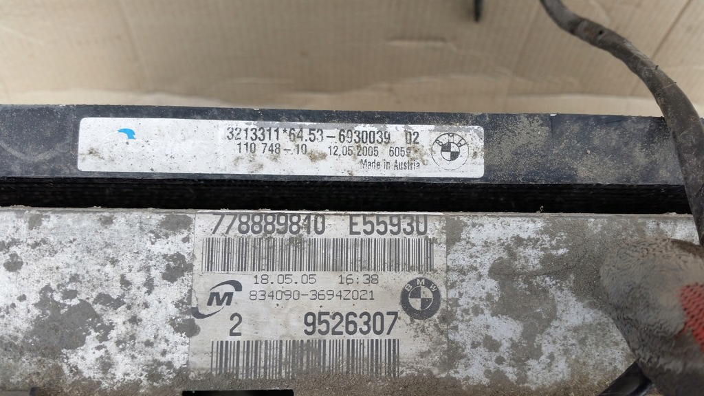 фото №9, Bmw 3 e90 e91 320d 08r pas передний радиатор
