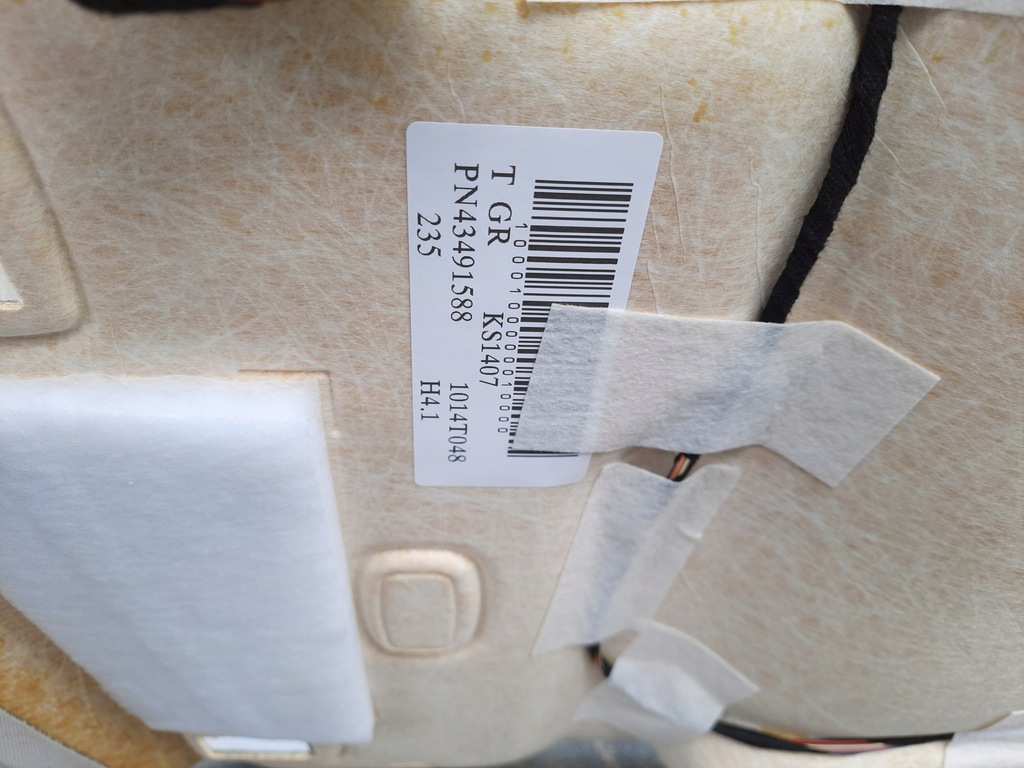 фото №12, Mercedes b-klasa w246 потолок